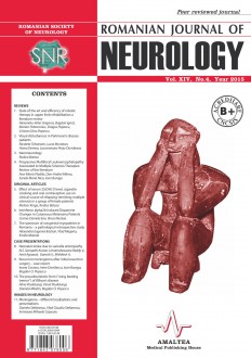 Romanian Journal of Neurology, Volume XIV, No. 4, 2015