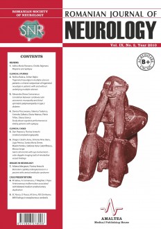 Romanian Journal of Neurology, Volume IX, No. 2, 2010