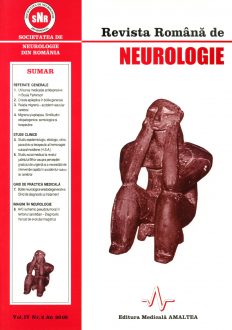 Romanian Journal of Neurology, Volume IV, No. 2, 2005